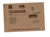 Send Greetings by Telegram - Christmas Holly
