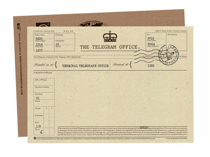 Send Greetings by Telegram - Victorian Crown