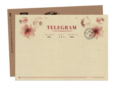 Send Greetings by Telegram - Floral