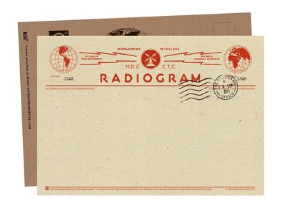 Send Greetings by Telegram - Radiogram